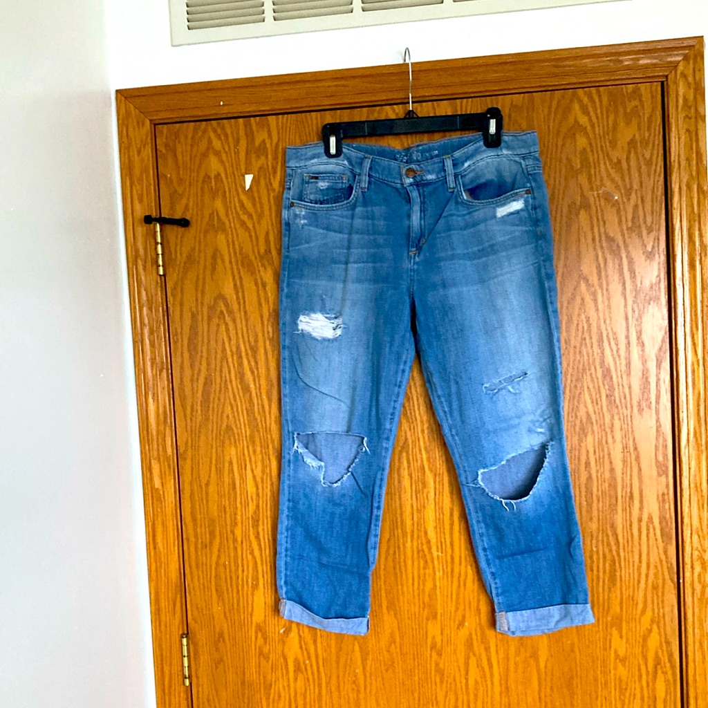 Stylish Blue Distressed Women Joe Jeans
